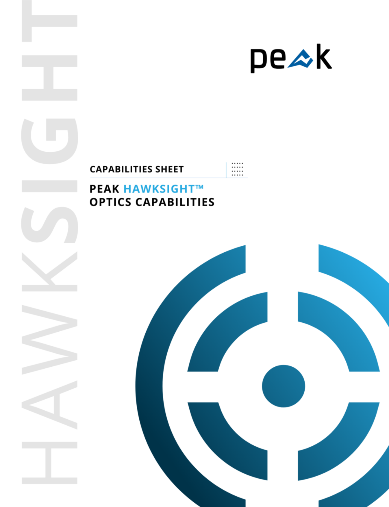 Peak HawkSight Optics Capabilities Peak